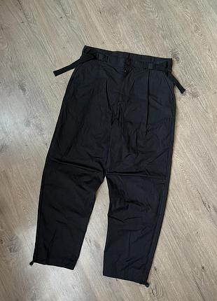 Zara belted tech ripstop pants чоловічі нейлонові штани
