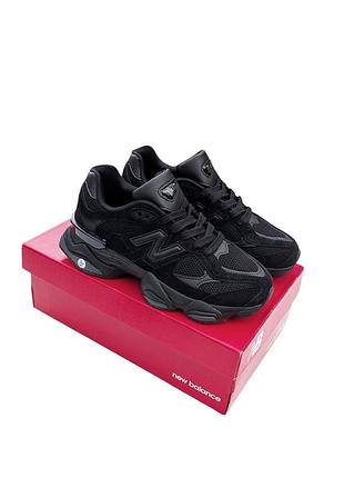 🔥кросівки new balance 9060 чорні (жіночі/чоловічі)🔥