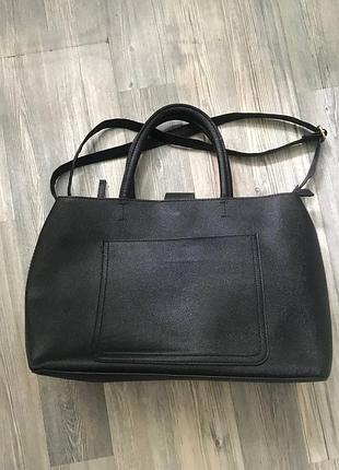 Сумка чорна primark 4