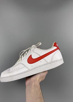 Розмір 46 29.5 см чоловічі шкіряні кросівки nike court vision low next nature