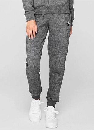 Спортивные штаны soulcal &amp; Co signature dark charcoal женские серые утепленные