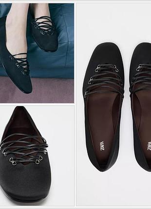 Zara балетки 37р
