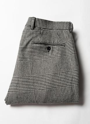 Pretty green check chino trousers  made in portugal [pmh017324]