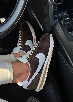 Nike cortez brown premium