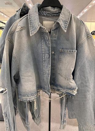 Zara джинсовий піджак