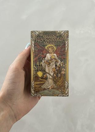 Золоте таро ар нуво (golden art nouveau tarot — lo scarabeo) — нова в плівці