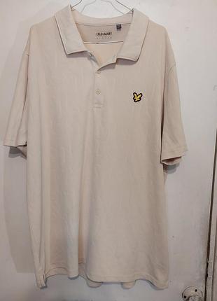 Поло lyle & scott monogramm.