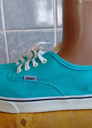 Кеды vans хлопковые 38 размер