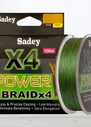 Волосінь boyaby power braid 4x 3d 0,35mm 33,6kg 100m