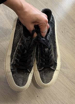Кеди zara зі стразами