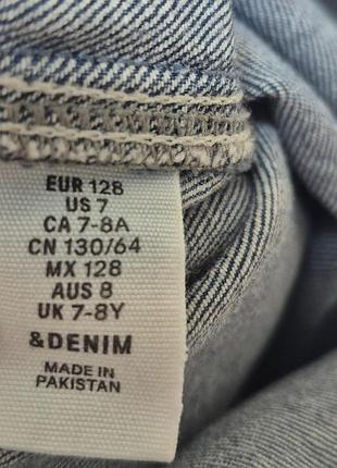Сарафан джинсовый h&amp;m 7-8 yrs 7