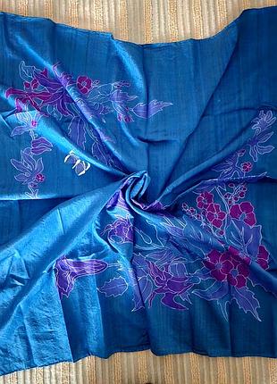 Ви6тажная эксклюзивный платок из 100% натурального тайского шелка (thai silk).