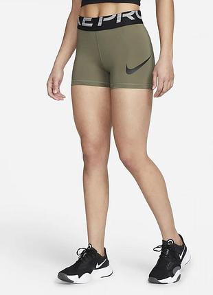 Шорти жіночі nike w np df grx short 3 green dm7687-222