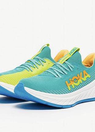Hoka carbon x 3 turquoise