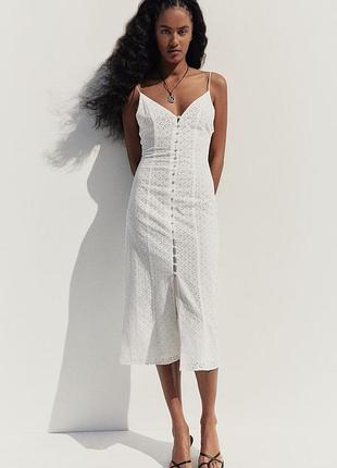 Платье платье сарафан белый forever 21