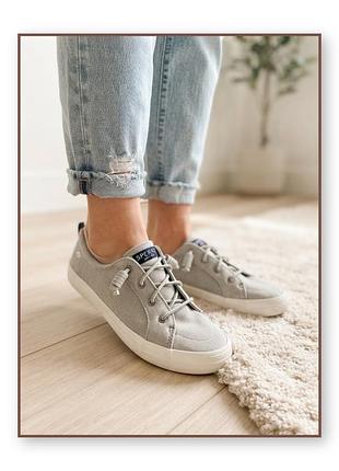 Жіночі оригінальні кеди сліпони sperry 24,5 см