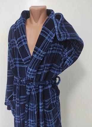 Чоловічий мягкий халат l/xl ог 128 см