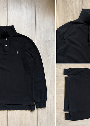 Polo ralph lauren long sleeve black | оригінал