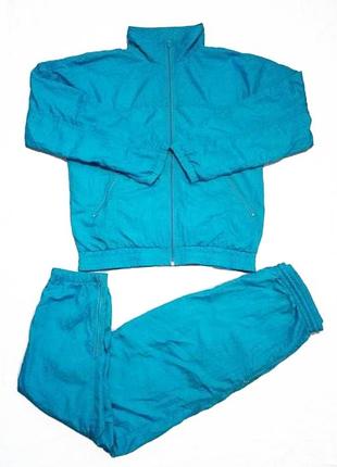 Вінтажний нейлоновий спортивний костюм zed for motion. як nike vintage, lacoste, fred perry, adidas, sergio tacchini, ralph lauren, stone, cp company