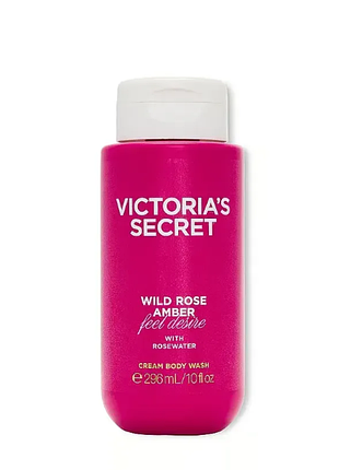 Крем - гель для душу victoria’s secret wild rose amber cream body wash 296 мл