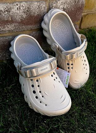 Echo clog bone крокси сабо crocs crocs crocs echo clog bone 2