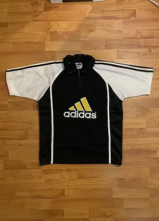Vintage | черная велосипедна футболка adidas vintage | s размер