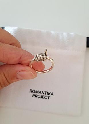 Romantika project срібна каблучка "cool barb silver" (срібло 925) (17 розмір)