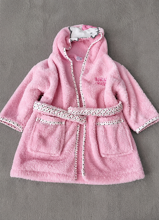 Детский халат hello kitty