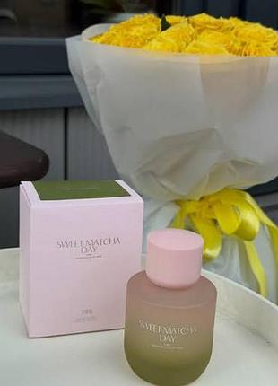 Zara sweet matcha day туалетная вода для женщин 90 ml