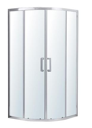 Valtice new душова кабіна кутова 90*90*190см, розсувні двері, скло прозоре