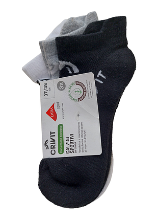 Качественные женские носки crivit sport 37-38 р. / 3 пары упаковка