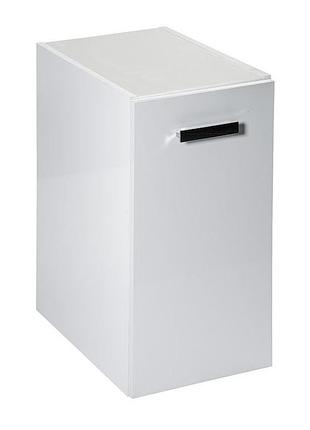 Victoria basic мебельный модуль 30см, с дверцами, белый глянец