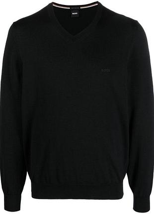 Пуловер шерстяной hugo boss