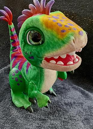 Інтерактивний динозавр rex малюк діно furreal munchin' rex hasbro