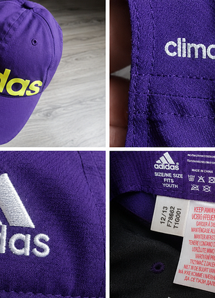 🟣 кепка adidas climalite original – youth, отличное состояние
