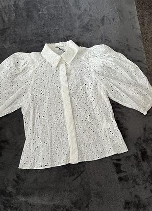 Біла блузка zara