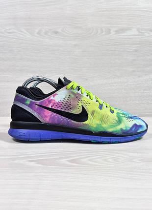 Яскраві жіночі різнокольорові спортивні кросівки nike free tr fit 5.0 оригінал, розмір 40