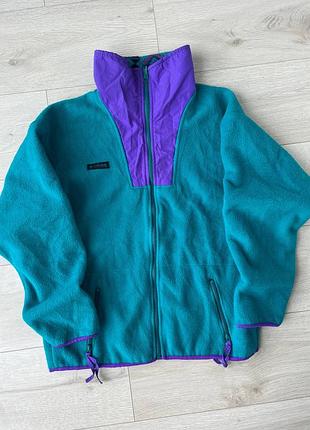 Вінтажна флісова кофта columbia 1990-х років