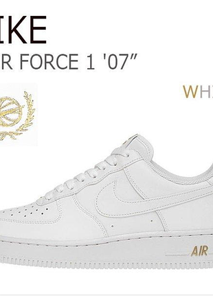 Шкіряні кросівки nike air force 1, оригінал, р-р 43, уст 28 см
