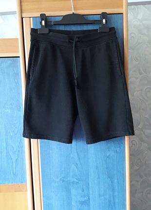 Шорты из плотного трикотажа, 8-10 рок, до 140 см, хлопок, h&amp;m
