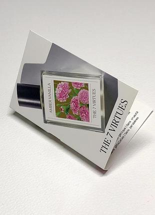 Парфюм the seven virtues amber vanilla, edp, 1,7 ml.