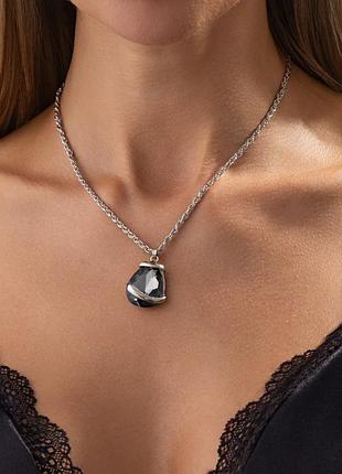 Нарядна підвіска із кристалом💎