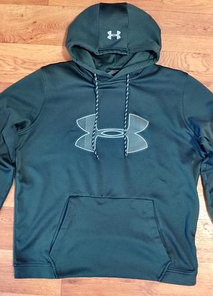 Мужское худи under armour coldgear (l) с капюшоном