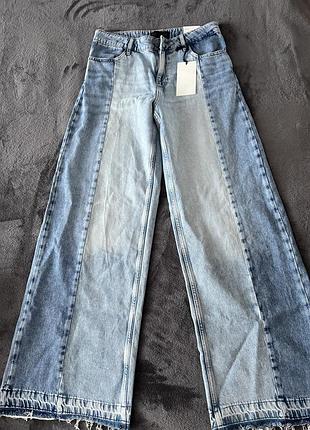 Довгі джинси zara