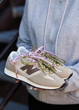 Кроссовки new balance 471 beige brown