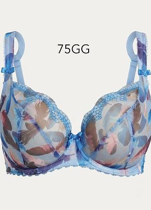 Мягкий бюстгальтер на кісточках з вишивкою freya uk 34gg 75gg 🔥🔥🔥