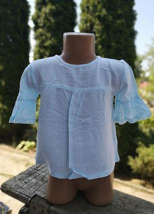 Тоненька блуза віскоза на 98-104 см