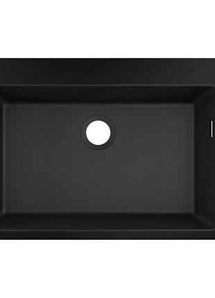 Кухонна мийка кам'яна hansgrohe 43313170, чорний