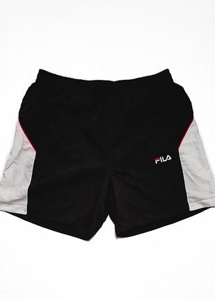 Нейлоновые спортивные шорты fila. шорты фила в виде nike pro reebok stussy puma train adidas lululemon asics new balance gymshark corteiz