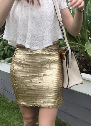 Міді спідниця розмір m-l бренд h&m